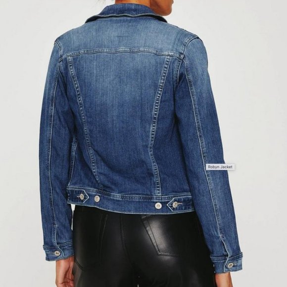 Ag Adriano Goldschmied Robyn Jean Jacket ( XS) - Picture 6 of 10